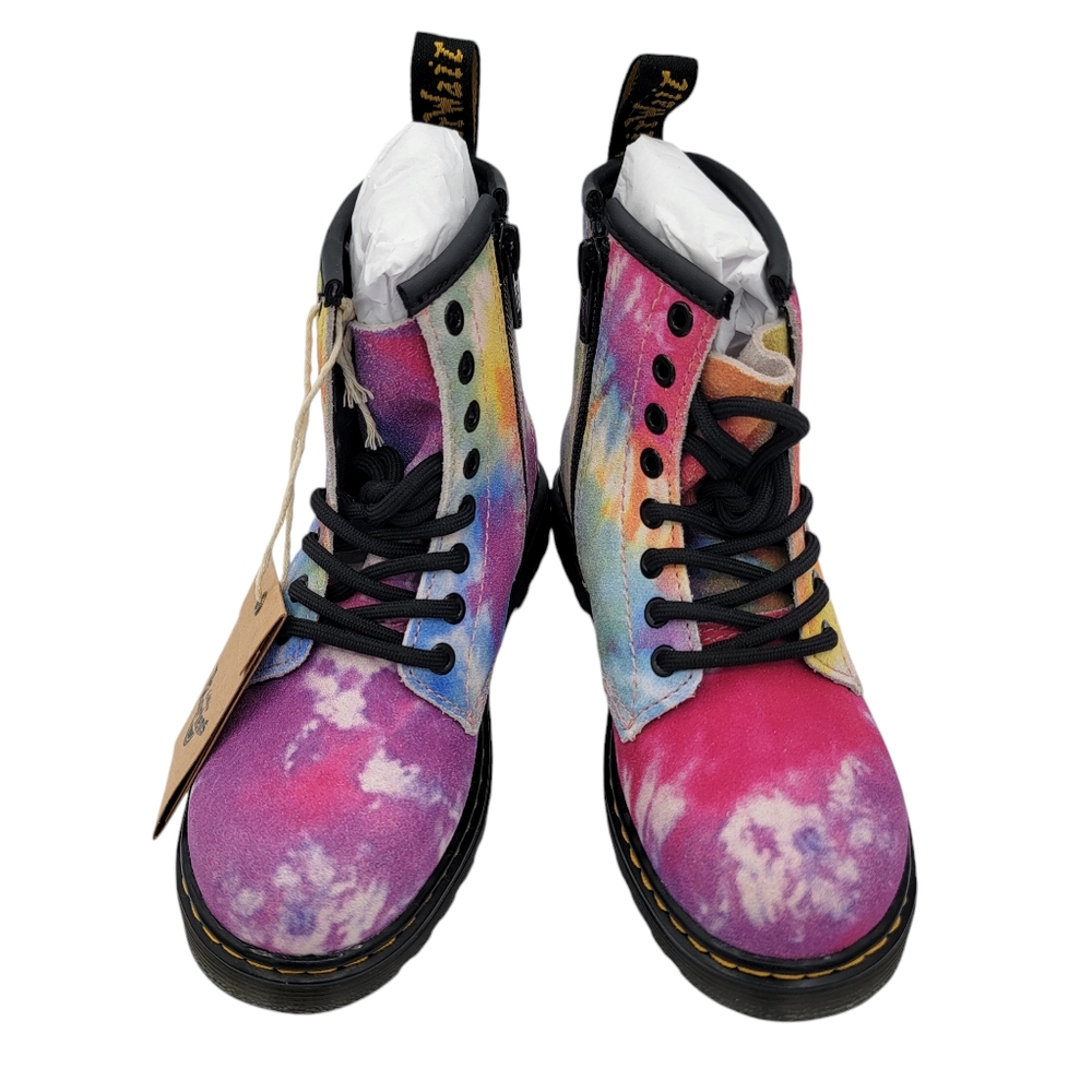 Dr. Martens Toddler 1460 Tie Dye Lace Up Boots Size 11